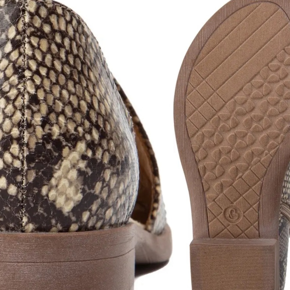 The Baretraps Casual Sedina Snake Wrap Peep Toe Slip on Sandal NWOB 10 - Picture 11 of 12